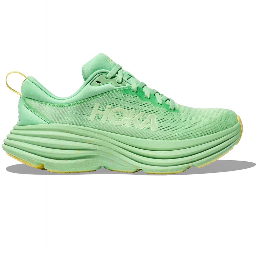 Hoka Bondi 8 - Lime Glow - Lemonade